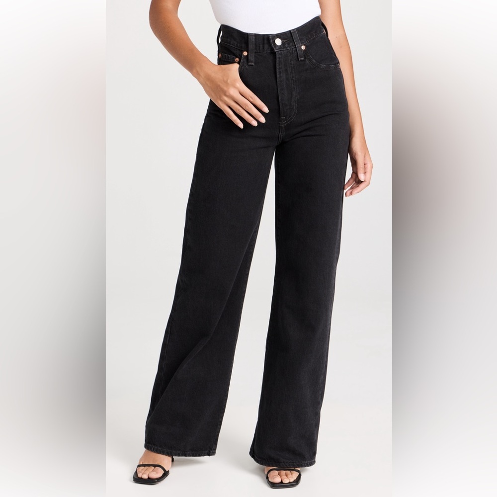 Levi’s Ribcage Wide Leg Black